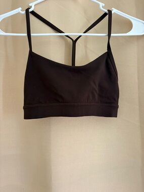 Lululemon Flow Y Bra Espresso